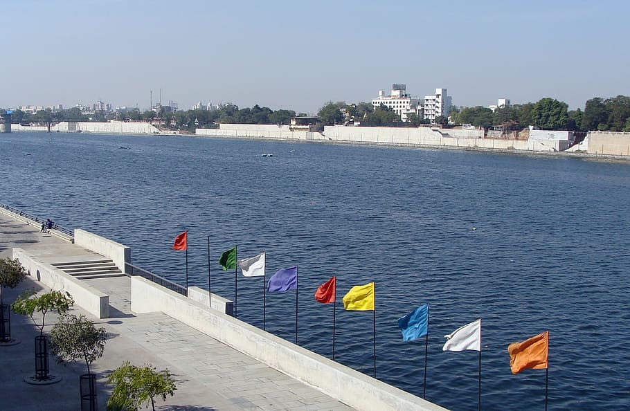 river, sabarmati, riverfront, recreation, cityscape, riverbank, tourism, gujarat, ahmedabad, india | Pxfuel